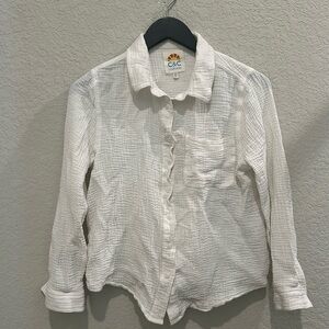C&C California Medium white shirt